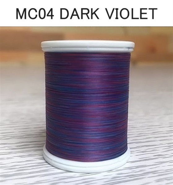 ジャストエース MULTICOLOR THREAD（マルチカラースレッド）(MC04　Dark Violet)
